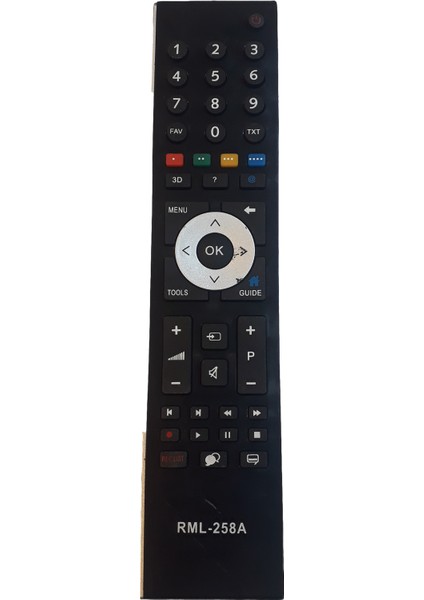 Arçelik Beko Metalik Göbekli LCD Tv Kumandasi