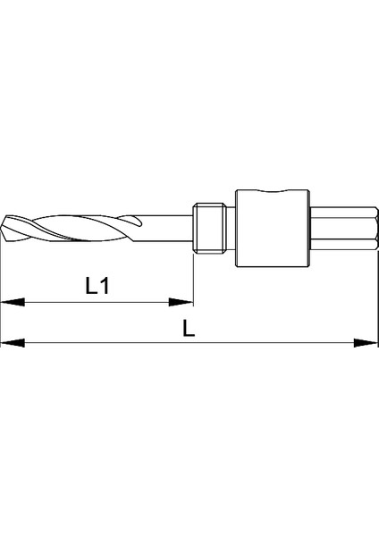 J40-A1 14-29 mm Punch Adaptörü