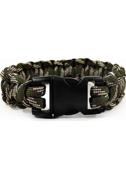 Kamuflaj Paracord Erkek Bileklik