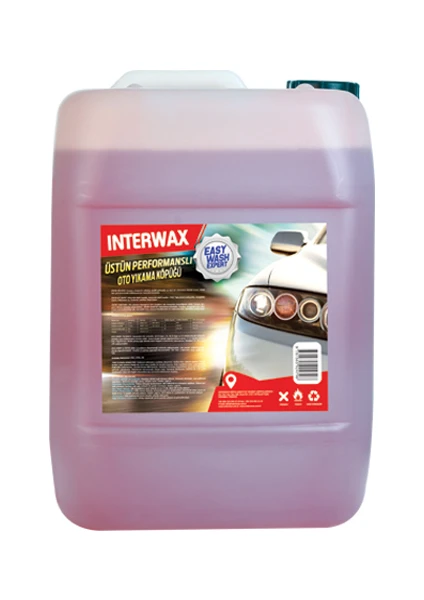 Interwax Easy Wash Expert Fırçasız Oto Yıkama Köpüğü 20 kg