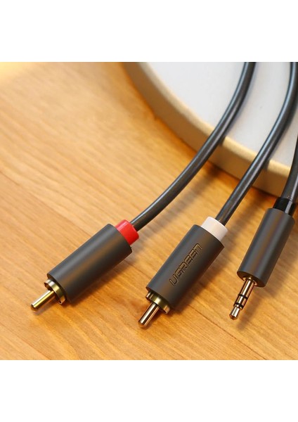 3.5mm AUX RCA Ses Kablosu 3 Metre indirimleri