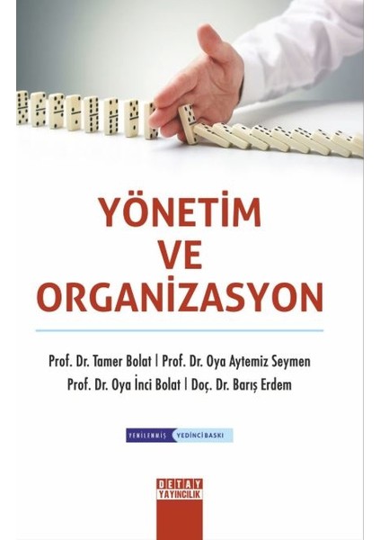 Yönetim Ve Organizasyon - Tamer Bolat