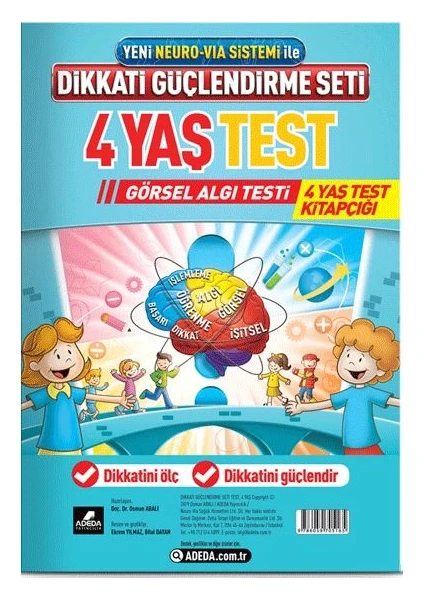 Adeda Yayıncılık Adeda DGS 4 Yaş Görsel Algı Testi