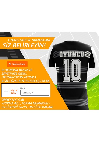 - Defter - Kişiye Özel Futbol Forması Takımı