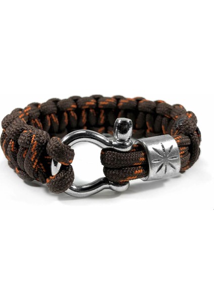 Çelik Kilitli Paracord Erkek Bileklik