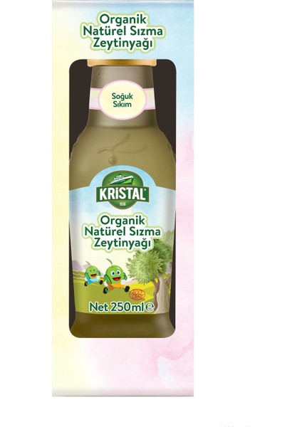 Organik Natürel Sızma Zeytinyağı 250 ml Cam