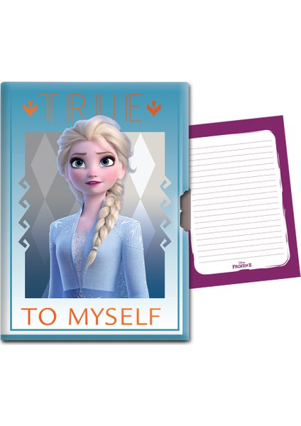 Frozen II Slim Kilitli Hatıra Defteri