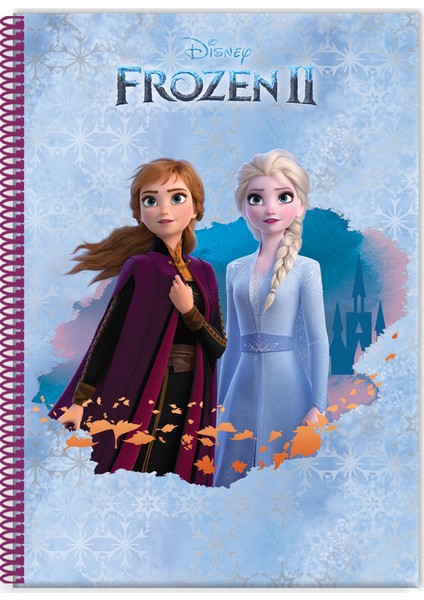 Frozen II A4 Kareli Defter