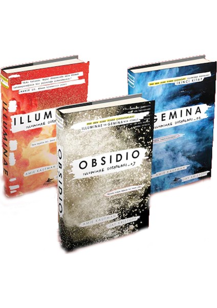 Illuminae Dosyaları Serisi Takım Set (3 Kitap) - Amie Kaufman