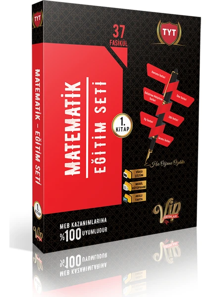 Vip Yayınları TYT Matematik Eğitim Seti (2. Kitap)