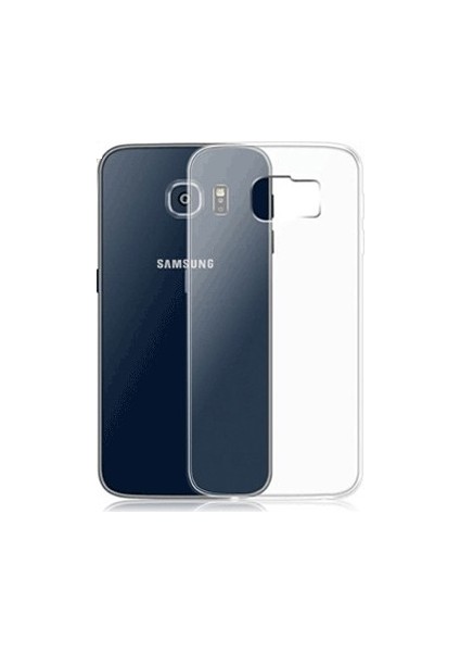 Samsung Galaxy S7 Edge Kılıf Ultra İnce Silikon Kılıf Şeffaf + Tam Kaplayan 6D Nano Ekran Koruyucu