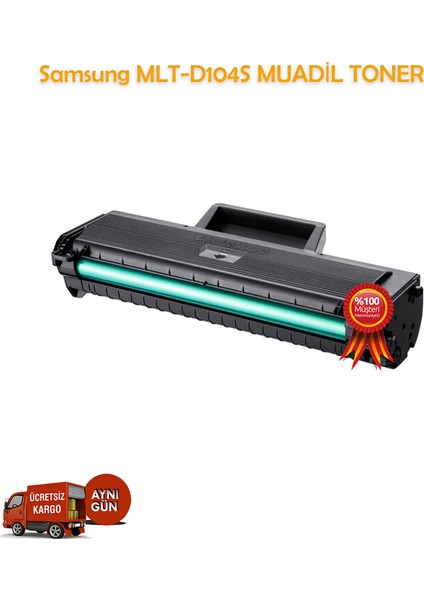 MLT-D104S/Samsung ML-1660 Toner Çipli Siyah
