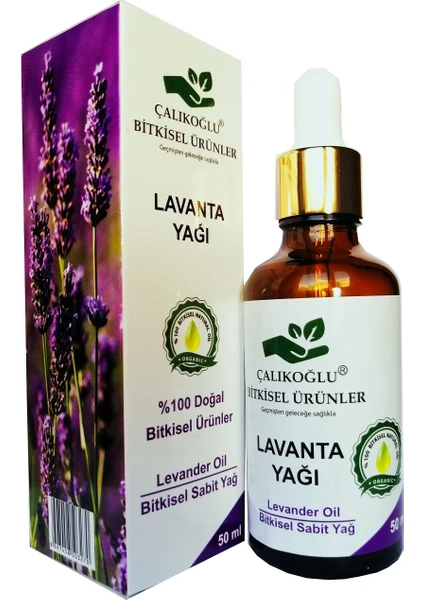 Çalıkoğlu Bitkisel Ürünler Organik Lavanta Yağı 50 ml