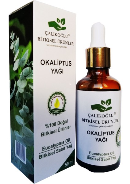 Çalıkoğlu Bitkisel Ürünler Organik Okaliptus Yağı 50 ml