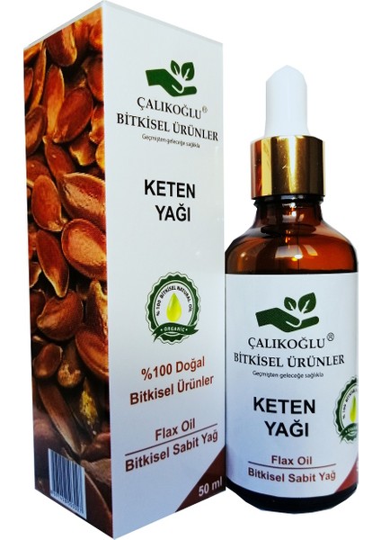 Soğuk Sıkım Keten Tohumu Yağı 50 ml