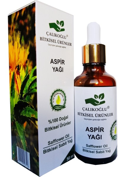 Soğuk Sıkım Aspir Tohumu Yağı 50 ml