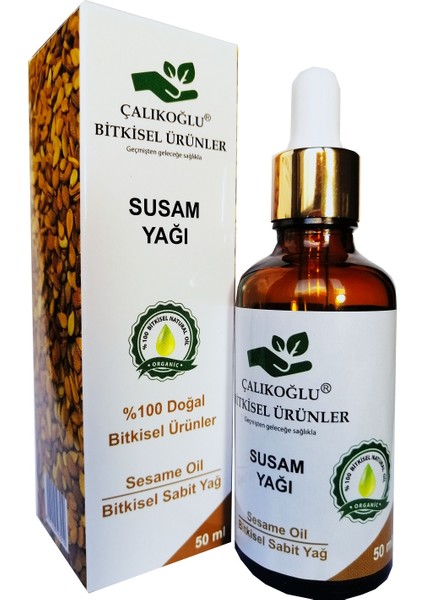 Soğuk Sıkım Susam Yağı 50 ml