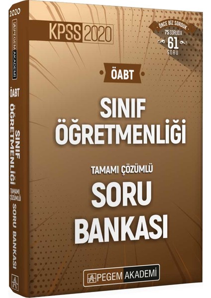 2020 KPSS ÖABT Sınıf Öğretmenliği Tamamı Çözümlü Soru Bankası