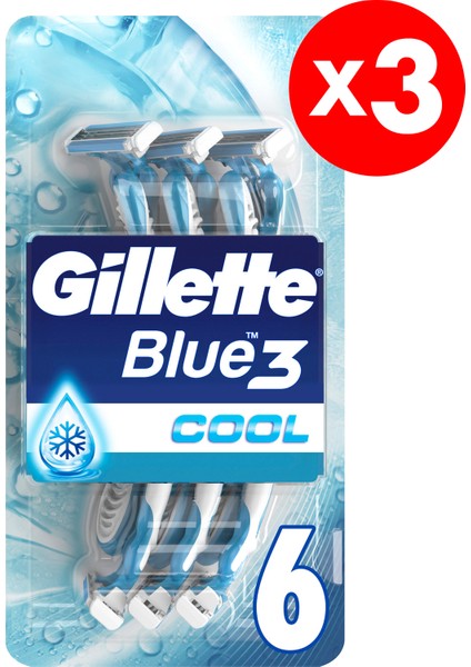 Blue3 Ice 18'li Kullan At Tıraş Bıçağı