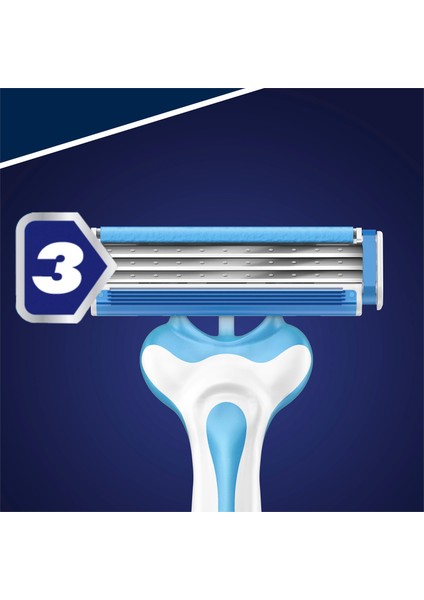 Blue3 Ice 18'li Kullan At Tıraş Bıçağı modelleri