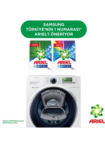 Plus Toz Çamaşır Deterjanı Febreze Etkili Beyazlar 5 kg + Parlak Renkler 5 kg + (Fairy Sünger)