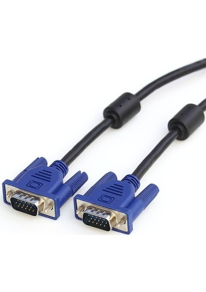 Filtreli VGA Kablo Monitör Projeksiyon Kablosu - 1.5 mt