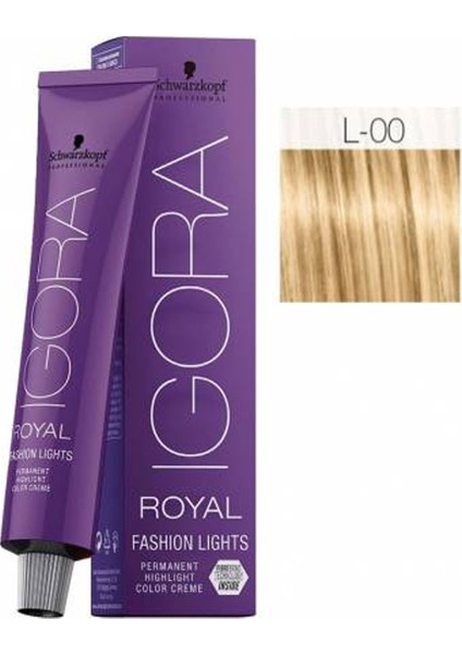 Igora Royal Fashion Lights L - 00 Yoğun Doğal