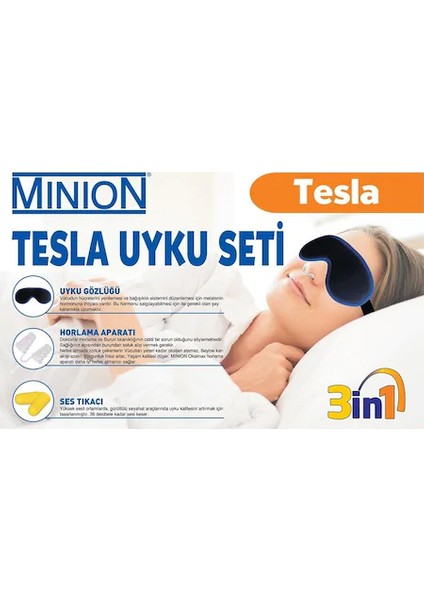 Tesla Uyku Seti Uyku Gözlüğü Aparatı Ses Tık modelleri
