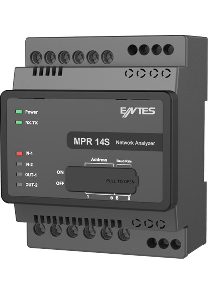 Mpr-1 Serisi Şebeke Analizörü Mpr-14S-D