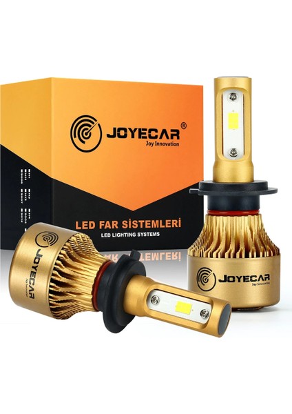 Joyecar® S3 LED Xenon Far | Çip   H7 / H11 / H4 / H1 / 9006 / 9005 / H3 / H27