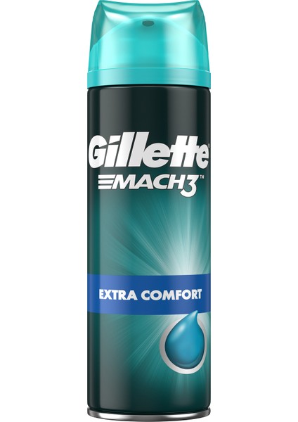 Mach3 Ekstra Konfor Tıraş Jeli 200 ml Ferahlatıcı Koku ve Yumuşaklık