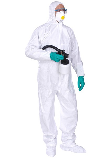 DT115 Beyaz Koruyucu Tulum