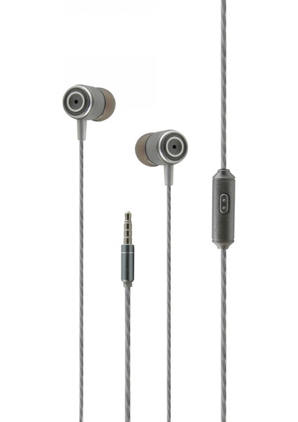NT-37 Stereo 3.5 mm Kablolu Kulakiçi Kulaklık Siyah