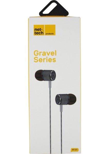 NT-37 Stereo 3.5 mm Kablolu Kulakiçi Kulaklık Siyah