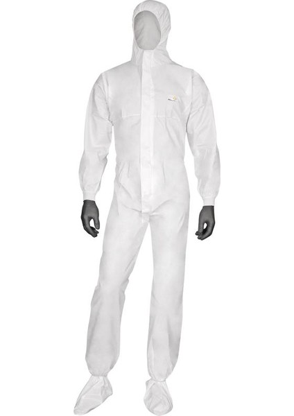 DT117 Beyaz Koruyucu Tulum