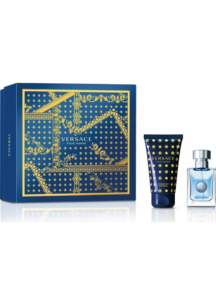 Pour Homme Edt 30 ml & 50 ml Duş Jeli Şampuan Erkek Parfüm Seti