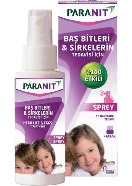 Baş Biti ve Sirke Spreyi 100ml + Bit Tarağı Hediye