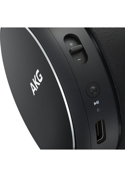 Samsung AKG by Harman Y400 Kablosuz Bluetooth Kulaklık (20 Saat Pil, USBC, Otomatik Oynatma/Duraklatma) - Siyah