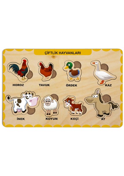 Çiftlik Hayvanları Bul - Tak