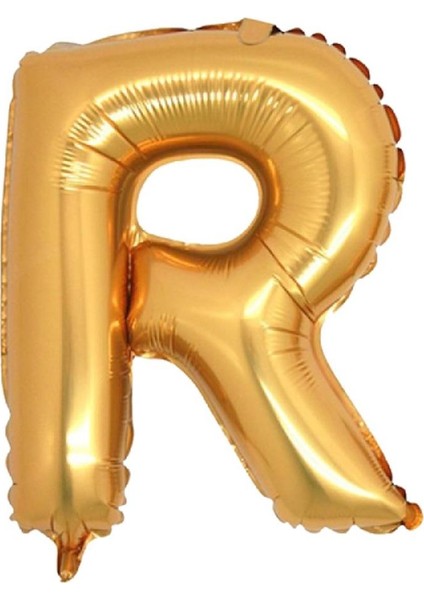 PartiPan R Harf Altın Folyo Balon 40 inç