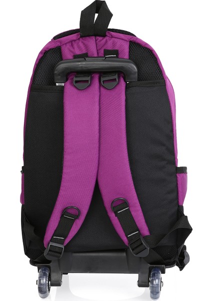 9839 İç Bölmeli Çekçekli Sırt Çantası - Anaokulu / İlkokul