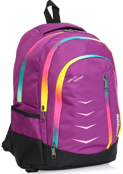 9839 İç Bölmeli Çekçekli Sırt Çantası - Anaokulu / İlkokul