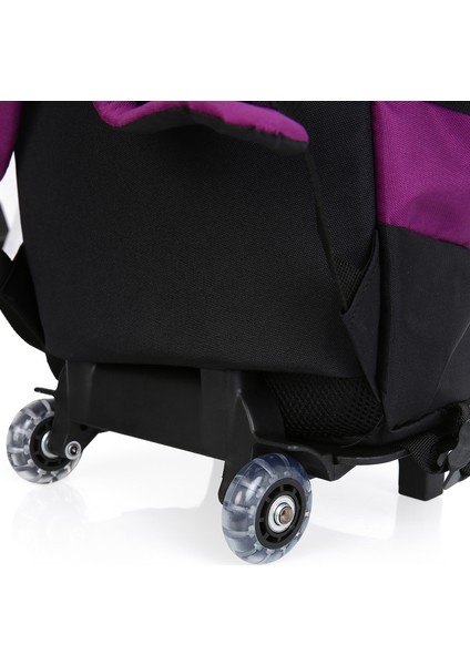 9839 İç Bölmeli Çekçekli Sırt Çantası - Anaokulu / İlkokul