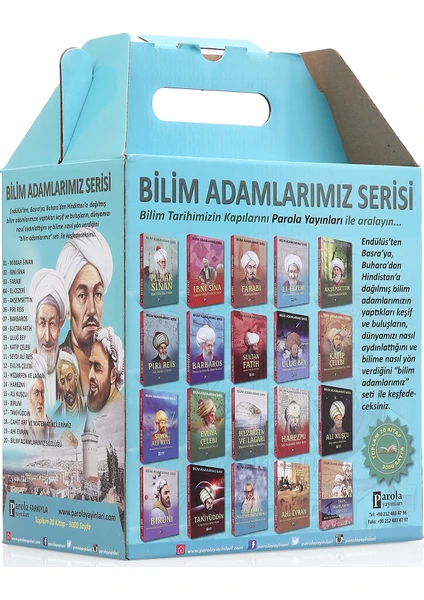 Bilim Adamlarımız Serisi - 20 Kitap - Ali Kuzu