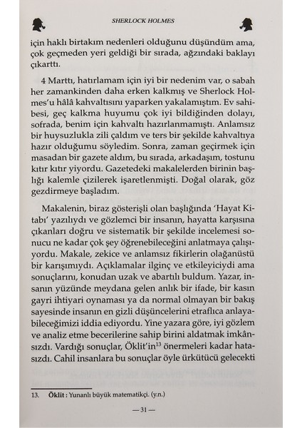 Sherlock Holmes: Kızıl Soruşturma - Sherlock Holmes: Bir Kimlik Vakası - Sherlock Holmes: Boş Ev - Sherlock Holmes: Dörtlerin Esrarı - 8 Kitap - Sır Arthur Conan Doyle