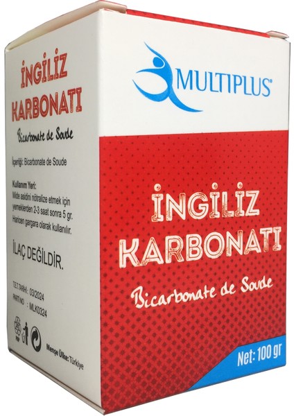 Ingiliz Karbonatı Bicarbonate De Soude 100 gr