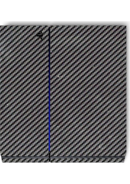 PS4 Siyah Carbon Fiber Kaplama