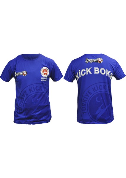 Kick Boks Tişörtü - Mavi