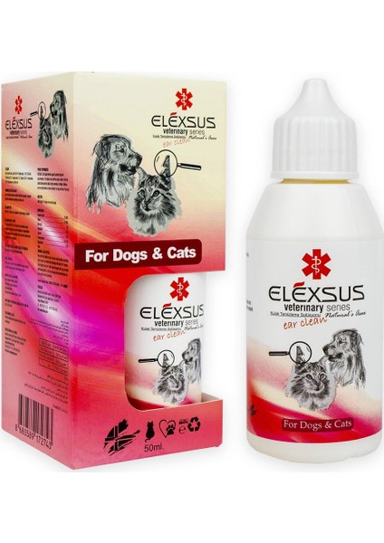 Ear Clean Kedi Köpek Kulak Temizleme Solüsyonu 50 ml