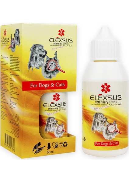 Eyes Clean Kedi Köpek Göz Temizleme Solüsyonu 50 ml